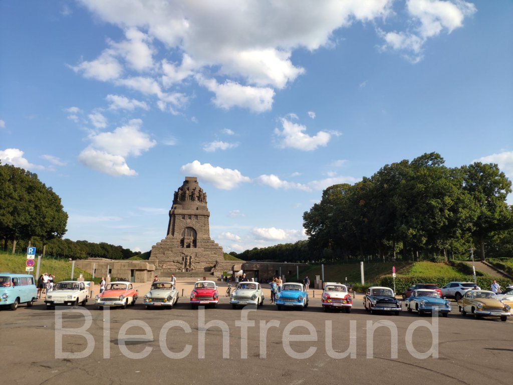 Wartburg 311 Coupe Völkerschlachtdenkmal 